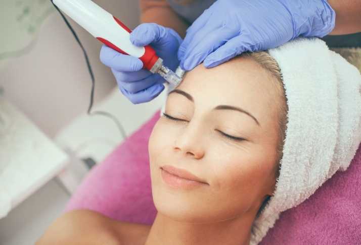 Ošetrenie hydrafacial